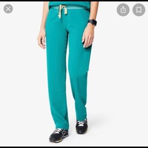 Figs scrub bottoms in Teal